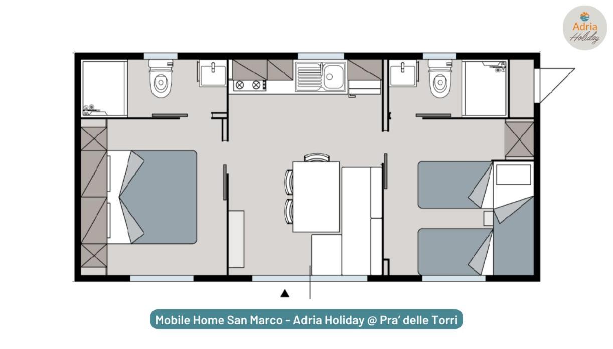 Pra' Delle Torri - Adria Holiday Mobile Homes Caorle Exteriér fotografie