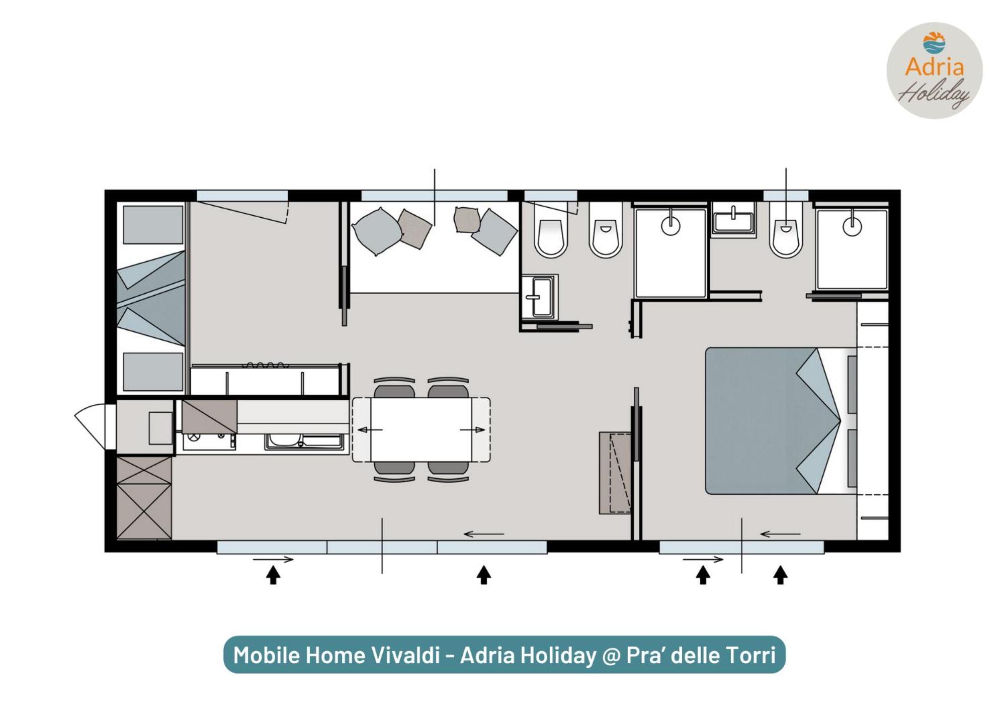 Pra' Delle Torri - Adria Holiday Mobile Homes Caorle Exteriér fotografie
